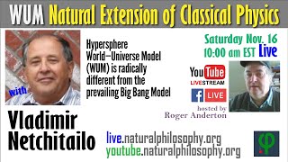 Hypersphere WorldUniverse Model – Natural Extension of Classical Physics with Vladimir Netchitailo [upl. by Lark]