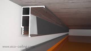 Stretch Ceiling Installation and Benefits  ECO CEILING [upl. by Ulla97]