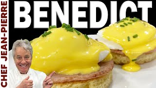 3 MINUTE HOLLANDAISE Eggs Benedict  Chef JeanPierre [upl. by Gnat]