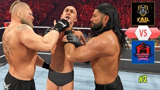 Fail Game Vs Gamers Route WWE 2K23 ft Gillberg 2 [upl. by Durrett290]