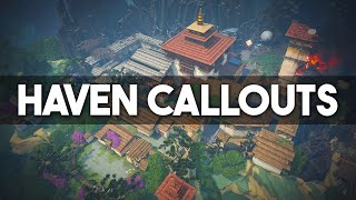 Haven Callout Guide VALORANT 2023 [upl. by Nirol]