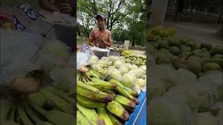 Green Banana Recipe  Masala Mix Pyara Makha shorts asmr recipe [upl. by Tai772]