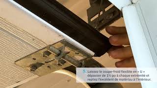 5 ÉTAPES POUR INSTALLER UN COUPEFROID FLEXIBLE EN « U » [upl. by Suivatnod553]