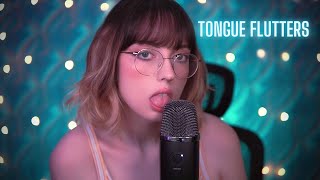 ASMR tongue flutters amp mouth sounds that hit different [upl. by Kerad]