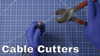 Cable Cutter Basics  cleanly cut those chunky wires [upl. by Brande]