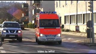 Großeinsatz Freiwillige Feuerwehr  DRK OV Gerlingen Jahreshauptübung 2010 [upl. by Azenav370]