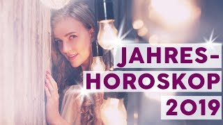 Dein Jahreshoroskop 2019 Wie viele Glückstage erwarten dich ✨I HOROSKOP [upl. by Nedac278]