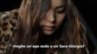 Meglio unape  canzone coreana italianizzata Going crazy Song Jieun ft Bang Yong Guk [upl. by Enyawad]