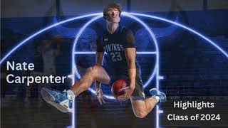 Nate Carpenter Highlights Senior Year 202324 [upl. by Eniad649]