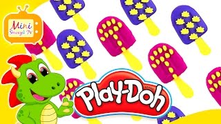 Lody Z Plasteliny  Ciastoliny Nauka kolorów dla dzieci  Jak Zrobić Lody z PlayDoh [upl. by Vincent]