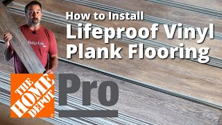 HOW TO Install Lifeproof Vinyl Plank amp Laminate Flooring  Easy Step by Step  Tips amp Tricks [upl. by Quillon171]