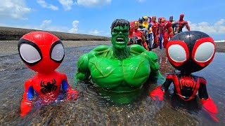 MARVEL SPIDEY TEAM HULK VS VENOM SPIDERMAN VS IRON MAN TEAM THANOS VS CAPTAIN AMERICA FULL MOVIE [upl. by Itsyrc]