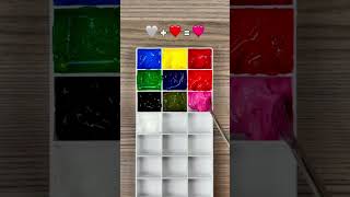 colour mix Video by me Satisfying asmr satisfying satisfyingvideo relaxingasmrsounds [upl. by Ecinehs]