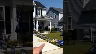 HOA Lib Loses His Mind Over Neighbors Trump Signs 🤣 [upl. by Lilah263]