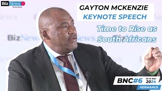 BNC6 Gayton McKenzie slams DA calls for national unity  quotTime to rise as South Africansquot [upl. by Sitsuj]