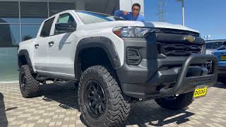 LIFTED 2024 CHEVROLET COLORADO 4WD WORK TRUCK CREWCABcoloradochevychevroletcoloradotruckliftkit [upl. by Gorey609]