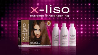 XLISO  DIY Hair Straightening  Brazilian Keratin – Tutorial 300ml Kit [upl. by Deane]