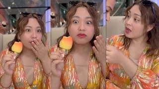 Janna Nick Mencuba Viral Mangga Aiskrim Di Dubai Berharga 20 Dirham [upl. by Shulem]