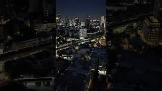 방콕의 야경 Bangkok night view [upl. by Yrahk14]