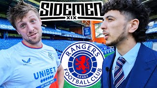 🤩 The SIDEMEN come to IBROX [upl. by Acirtal56]