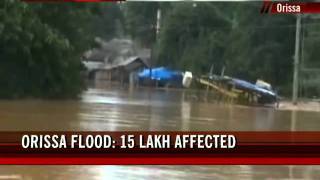 Orissa floods Nearly 800 villages marooned [upl. by Clarissa]