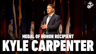 Kyle Carpenter  Medal of Honor Recipient [upl. by Cleodell555]