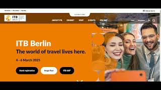 Exhibitor Tutorial How to update your company profile for ITB Berlin 2025 [upl. by Tedd]