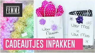 Cadeautjes Amerikaans inpakken  FEMME [upl. by Aiken256]