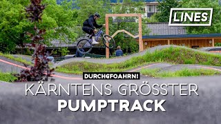 Pumptrack Faaker See  LINES [upl. by Ahsemaj]