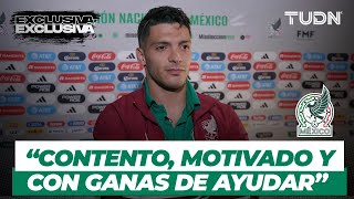 Raúl Jiménez en EXCLUSIVA 🚨🇲🇽 Su relación con SANTI y el gol en el TRI  TUDN [upl. by Mccowyn]