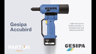 The Gesipa Accubird Battery Riveter [upl. by Knowling]