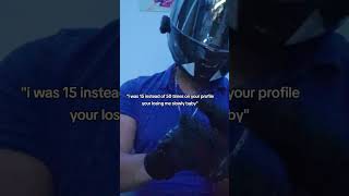 U losing me slowly himoroad motorradhelm 600cc biker jokes funnyshorts funnytrendingvideos [upl. by Patin]