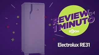 Geladeira Electrolux RE31  Análise  REVIEW EM 1 MINUTO  ZOOM [upl. by Evans]