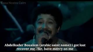 Cheb khaled rachid taha faudil  abdelkader live english lyrics [upl. by Vudimir]