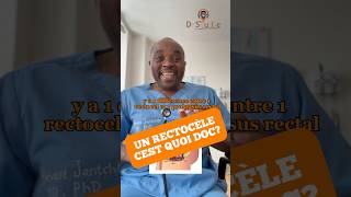 Rectocele et prolapsus rectal  c’est quoi docteursourire [upl. by Ecirp]