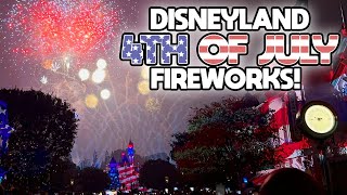 4th of July Fireworks at Disneyland Park 2024 [upl. by Aihn]