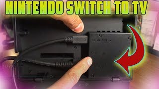 How to connect a Nintendo Switch to TV via HDMIworks 2023 [upl. by Shelba194]