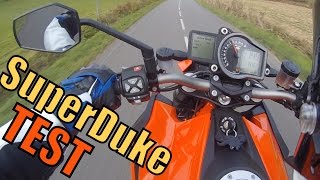 KTM SuperDuke 1290 R TestEssai FR [upl. by Enyt]