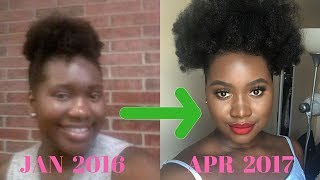 How I Grew my Natural Hair FAST  RITA OKOLO [upl. by Pandolfi]