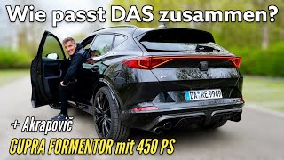 Cupra Formentor VZ5 BAT 450 PS AkrapovicKlappenauspuff und Tieferlegung  Test  Tuning  Preis [upl. by Manwell513]