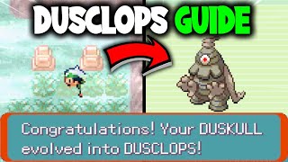 HOW TO GET DUSCLOPS ON POKEMON EMERALD [upl. by Nedle]