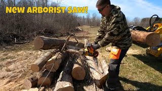 Review Of The DEWALT 60v 14quot Top Handle Chainsaw A Powerful Saw Worth Checking Out dewalt [upl. by Ayahsey530]