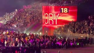 2022 WWE Women’s Royal Rumble entrances  ending live crowd reaction [upl. by Pogah]