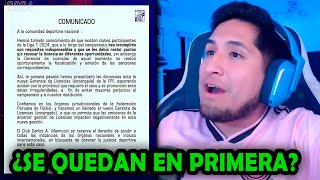 FANODRIC HABLA DEL COMUNICADO DE MANNUCCI PARA QUEDARSE EN PRIMERA DIVISION [upl. by Enilehcim]