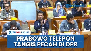 Isi Percakapan Prabowo lewat Telepon saat Audiensi dengan DPR Sampai Buat Hakim Menangis amp Takbir [upl. by Smoot]