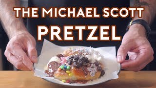 Binging with Babish Michael Scotts Pretzel from The Office [upl. by Nylyahs]