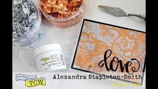 Top Tips for No Mess Crafting with Gilding Flakes [upl. by Bradman]