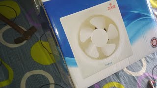 How to exhaust fan installation  polycab ventilation fan  fan unboxing [upl. by Quintus146]