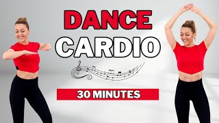 🔥30 Min DANCE CARDIO WORKOUT🔥DANCE CARDIO AEROBICS for WEIGHT LOSS🔥KNEE FRIENDLY🔥NO JUMPING🔥 [upl. by Flieger]