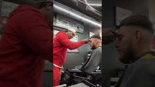 Skin fade shave barbershop barber barberlife haircut [upl. by Aikaj]